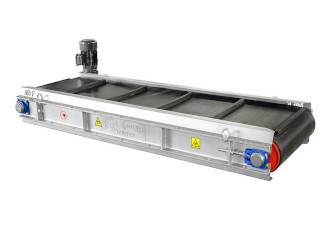 Separador magnético autolimpiable de banda DND-AC